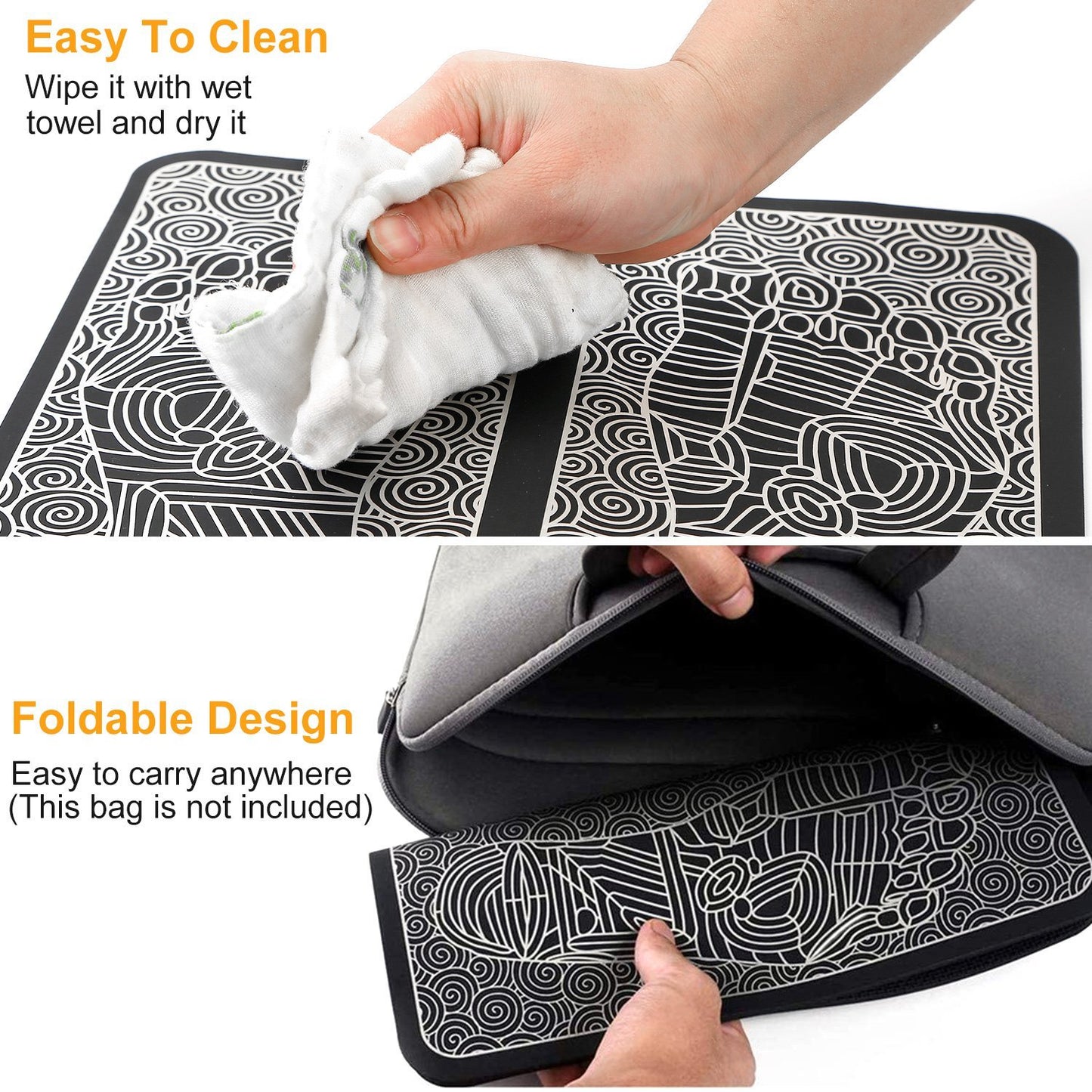 (US) Foot Massage Pad Electric Stimulator Massager
