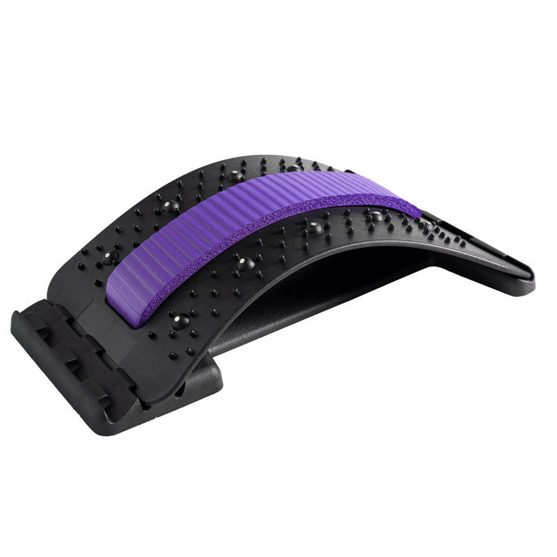 SIMPLE Back Stretcher Adjustable Back Cracker Massage Waist Neck Fitness Lumbar Cervical Spine Support Pain Relief