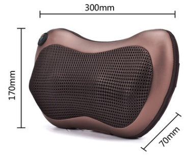 Portable Massage Pillow (Neck & Back, Home & Car use)