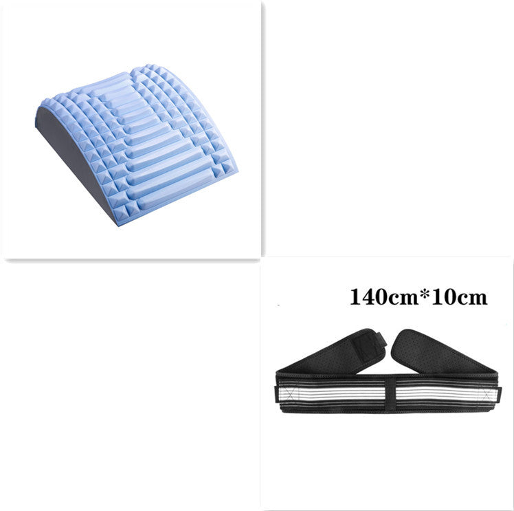 MASSAGE Back Stretcher Pillow Neck Lumbar Support Massager For Neck Waist Back Sciatica Herniated Disc Pain Relief Massage Relaxation