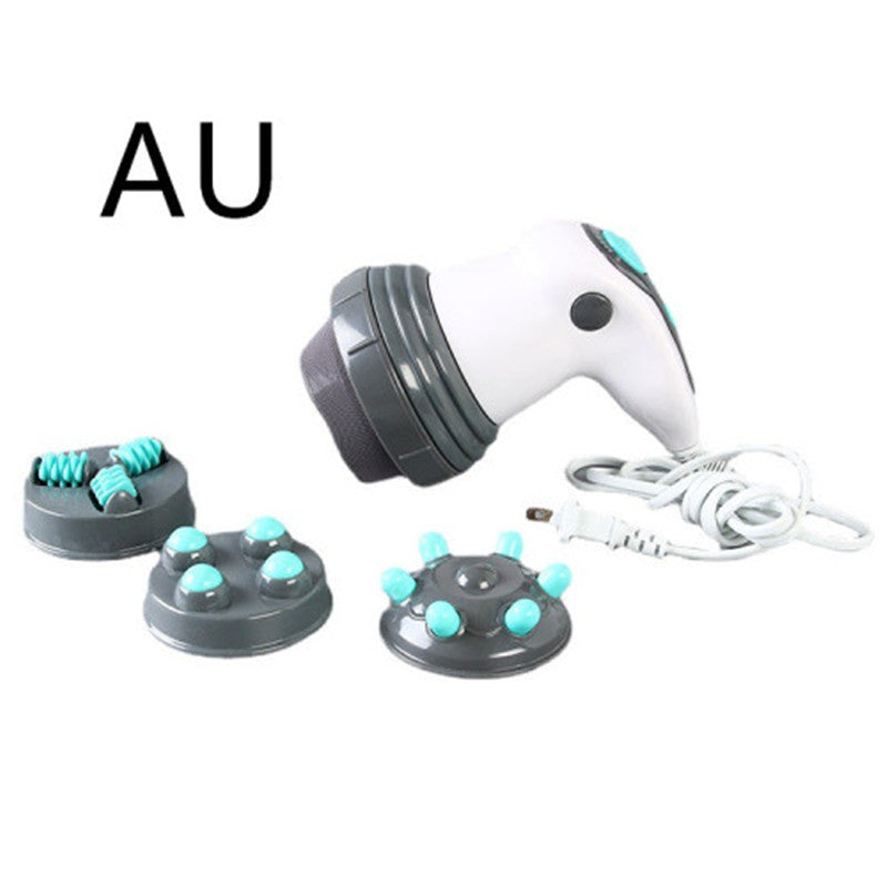(US-CN) Electric Noiseless Vibration Kneading And Massage Roller Full Body Massager