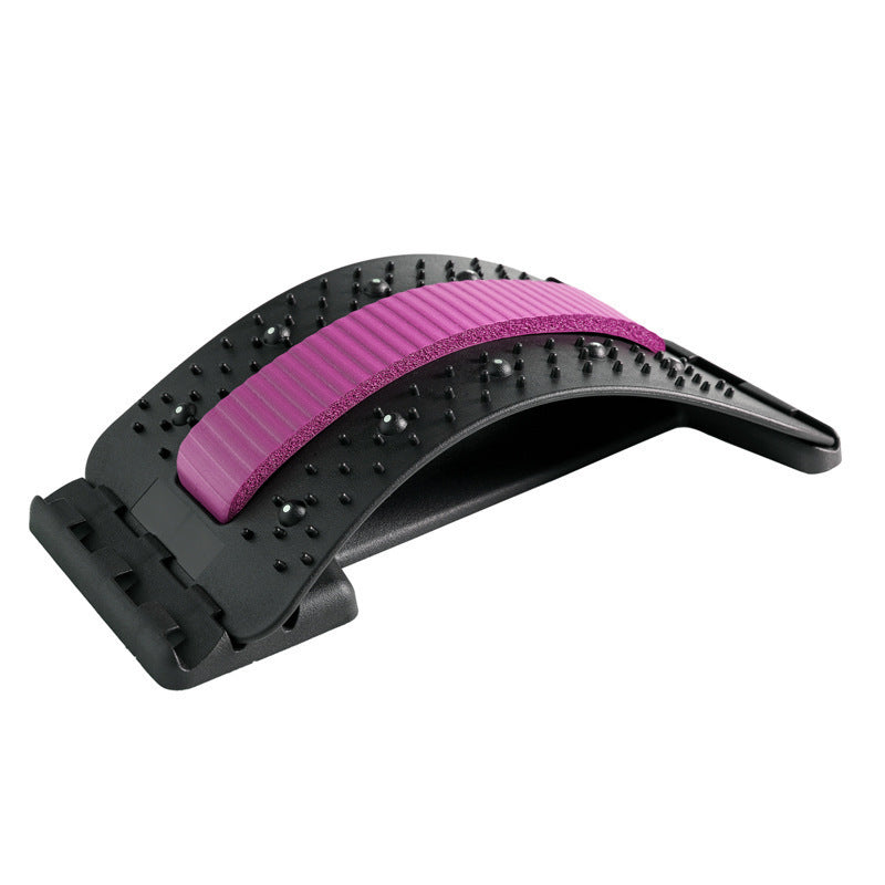SIMPLE Back Stretcher Adjustable Back Cracker Massage Waist Neck Fitness Lumbar Cervical Spine Support Pain Relief