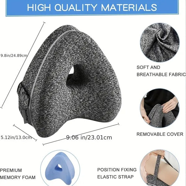 too thin. not selling. US only - with strap- Ergonomic Side Sleeping Pillows Memory Foam Knee Pillow With Strap For Side Sleeper
