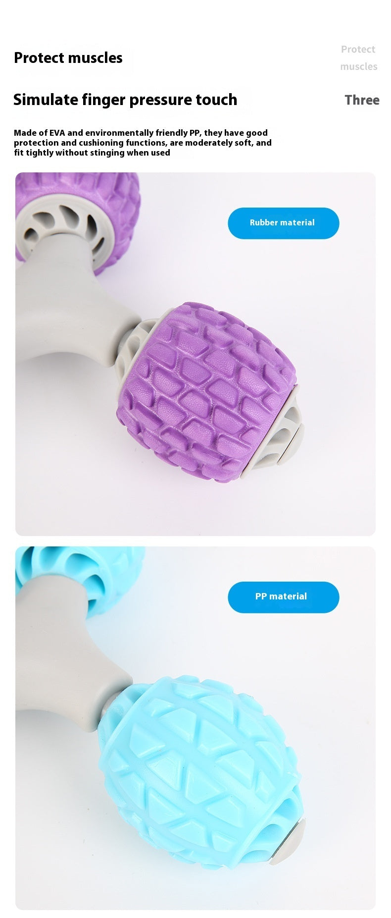 Y-type Foam Roller Muscle-relaxing Tool Massage