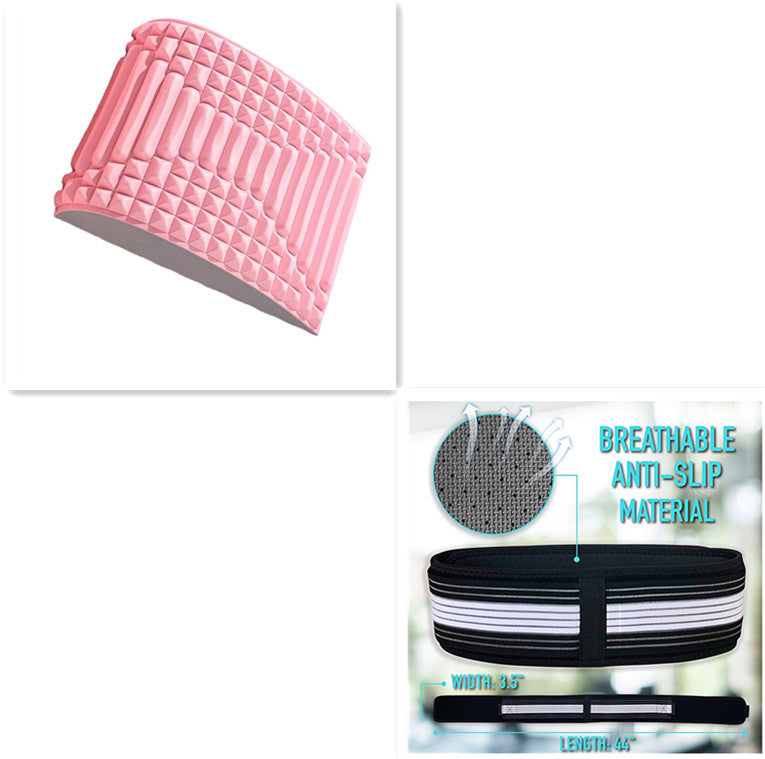MASSAGE Back Stretcher Pillow Neck Lumbar Support Massager For Neck Waist Back Sciatica Herniated Disc Pain Relief Massage Relaxation