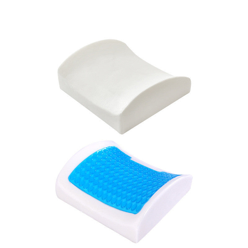 Lumbar Support Pillow (Back Pain Relief | Memory Foam, Cooling Gel)