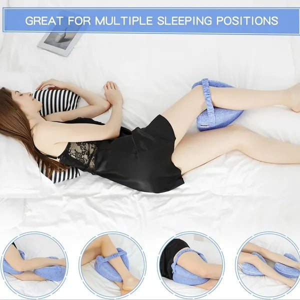too thin. not selling. US only - with strap- Ergonomic Side Sleeping Pillows Memory Foam Knee Pillow With Strap For Side Sleeper