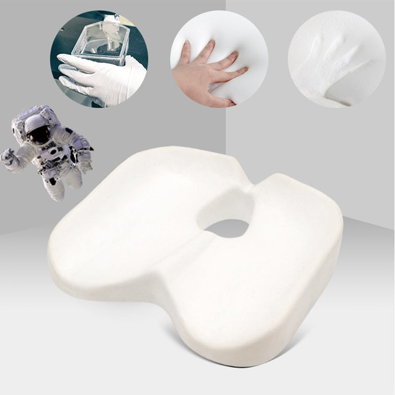 Orthopedic Memory Foam Posture Cushion (Tailbone/Back/Hip Pain Relief)