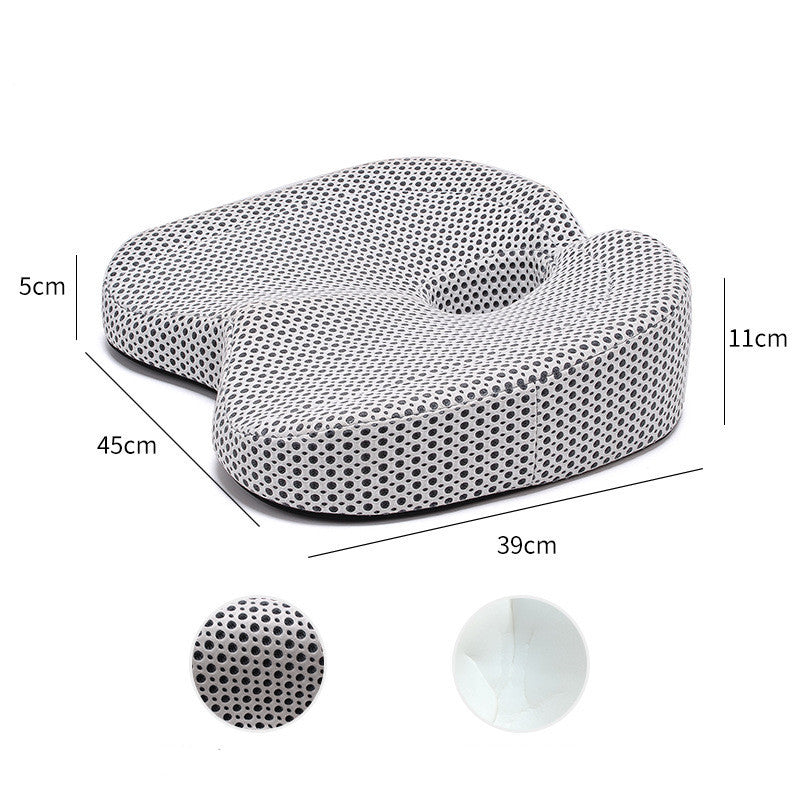 Orthopedic Memory Foam Posture Cushion (Tailbone/Back/Hip Pain Relief)