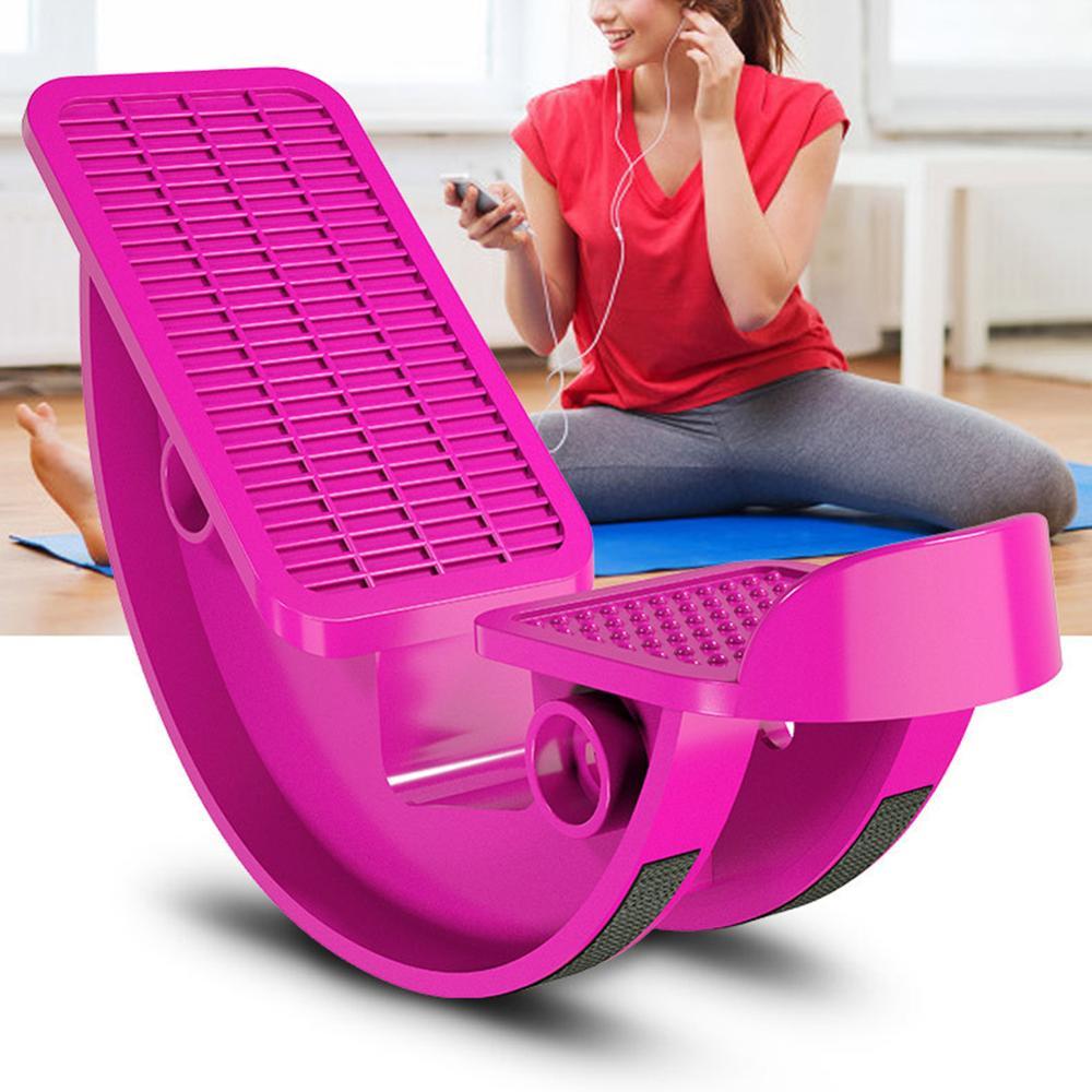 foot back combo kho US-CN Foot Stretcher Rocker Calf Ankle Stretch Board For Achilles Tendonitis Muscle Massage Fitness Pedal Stretcher Plant Yoga