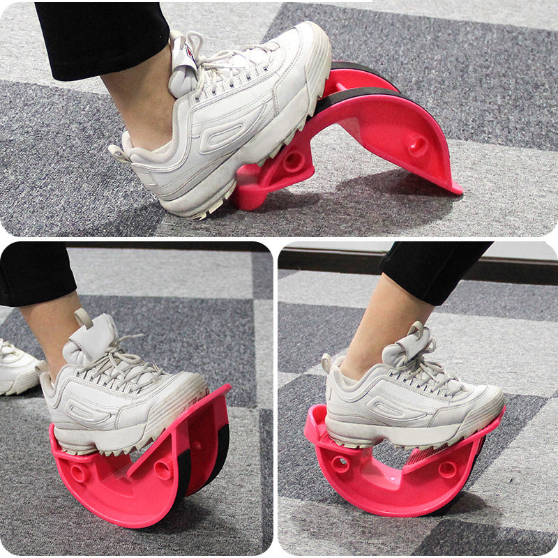 foot back combo kho US-CN Foot Stretcher Rocker Calf Ankle Stretch Board For Achilles Tendonitis Muscle Massage Fitness Pedal Stretcher Plant Yoga