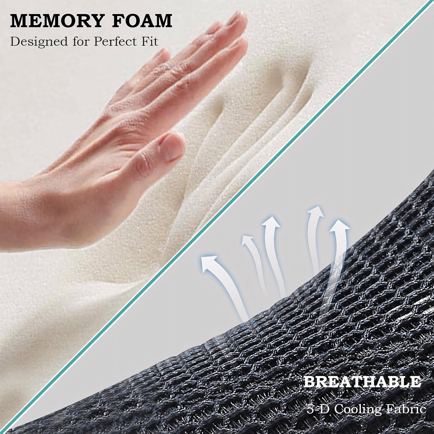 (US) Neck And Back Deep Acupressure Massager Full Body Massage Pillow Ideal Gift