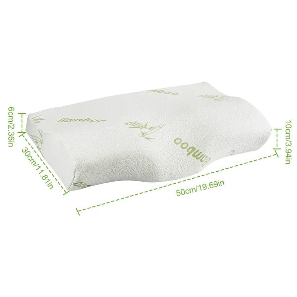 (US. only) - Bamboo Memory Foam Contour Pillow