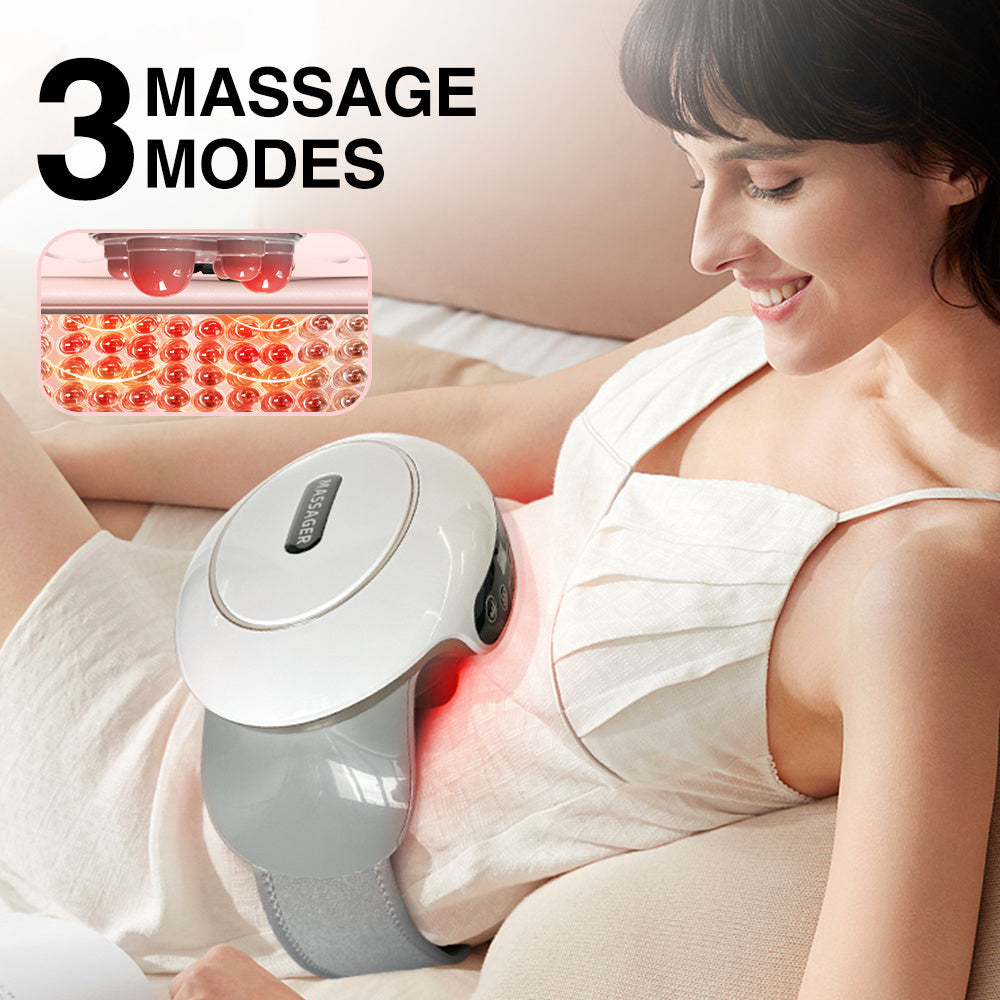 (US- NHU CẦU KO CAO) Automatic Abdominal Massager Multiple-use For Waist And Abdomen Back Neck And Legs 3 Modes For Home Or Office Use