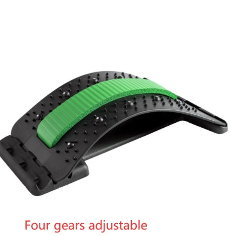 SIMPLE Back Stretcher Adjustable Back Cracker Massage Waist Neck Fitness Lumbar Cervical Spine Support Pain Relief
