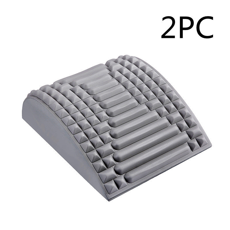 MASSAGE Back Stretcher Pillow Neck Lumbar Support Massager For Neck Waist Back Sciatica Herniated Disc Pain Relief Massage Relaxation