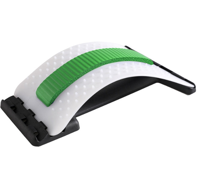 SIMPLE Back Stretcher Adjustable Back Cracker Massage Waist Neck Fitness Lumbar Cervical Spine Support Pain Relief