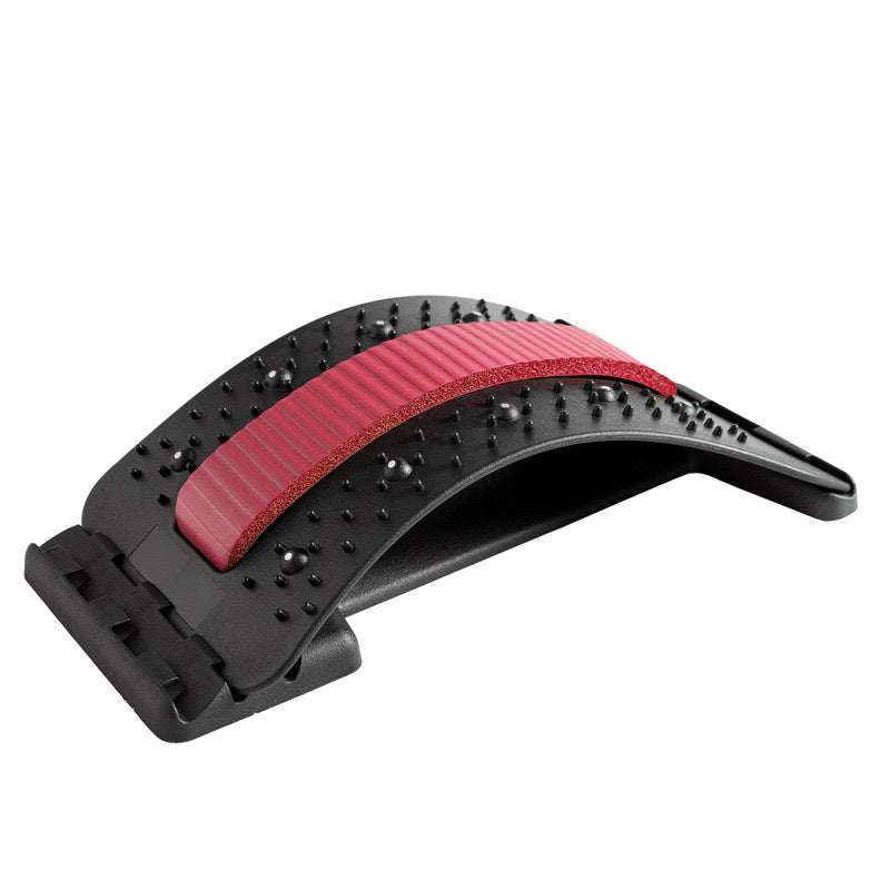 SIMPLE Back Stretcher Adjustable Back Cracker Massage Waist Neck Fitness Lumbar Cervical Spine Support Pain Relief