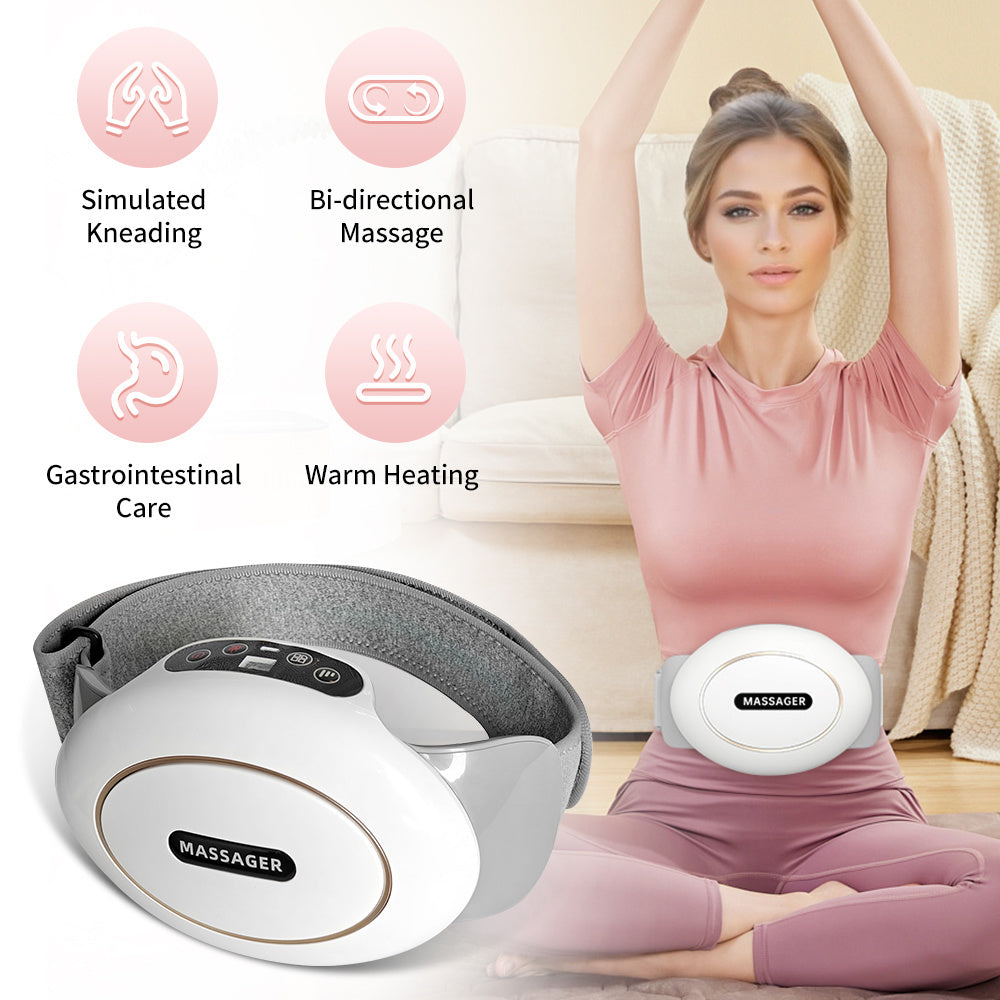 (US- NHU CẦU KO CAO) Automatic Abdominal Massager Multiple-use For Waist And Abdomen Back Neck And Legs 3 Modes For Home Or Office Use