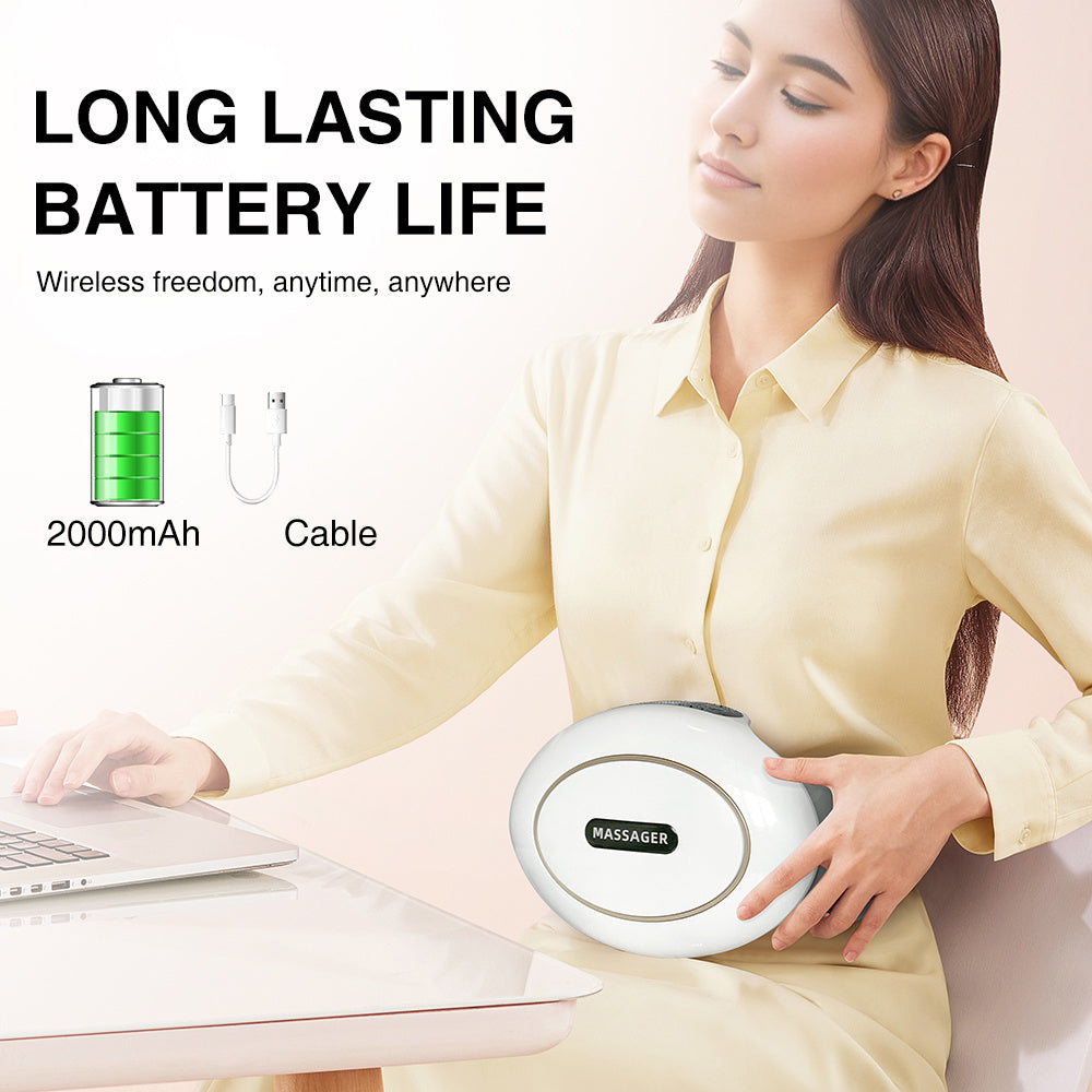 (US- NHU CẦU KO CAO) Automatic Abdominal Massager Multiple-use For Waist And Abdomen Back Neck And Legs 3 Modes For Home Or Office Use