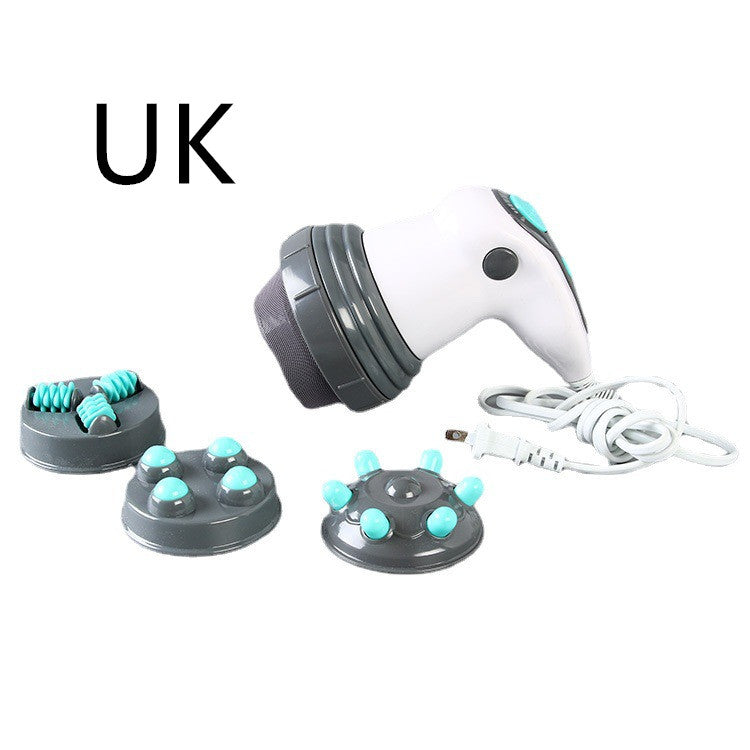 (US-CN) Electric Noiseless Vibration Kneading And Massage Roller Full Body Massager