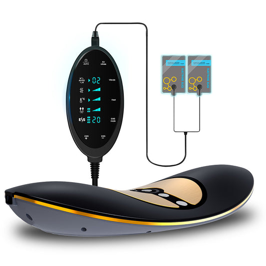 (US-CA-AU) Smart Electric Wire Intelligent Massage Pillow Portable Relaxing Manual Heated High Quality Full Body Waist Massager
