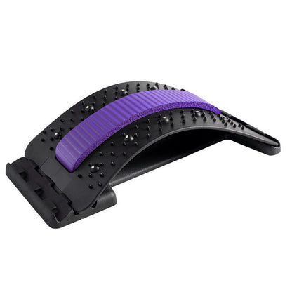 SIMPLE Back Stretcher Adjustable Back Cracker Massage Waist Neck Fitness Lumbar Cervical Spine Support Pain Relief