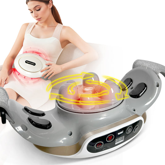 (US- NHU CẦU KO CAO) Automatic Abdominal Massager Multiple-use For Waist And Abdomen Back Neck And Legs 3 Modes For Home Or Office Use