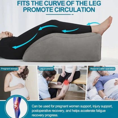 Inflatable Ergonomic Wedge Pillow (Leg Elevation)