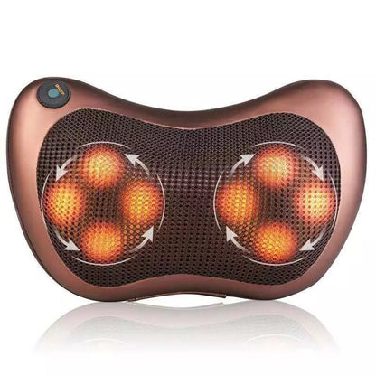 Portable Massage Pillow (Neck & Back, Home & Car use)