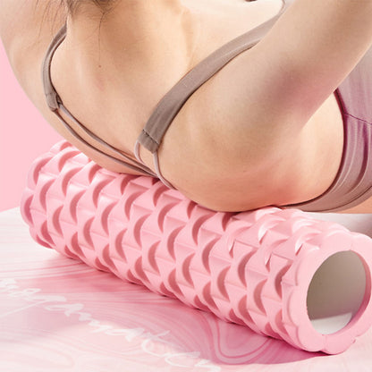 Balanced 3D-Textured Long Foam Roller (Size 16"-20")