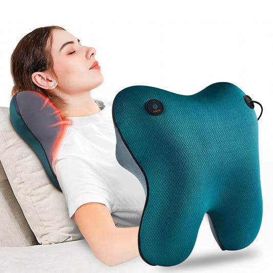 (US) Neck And Back Deep Acupressure Massager Full Body Massage Pillow Ideal Gift