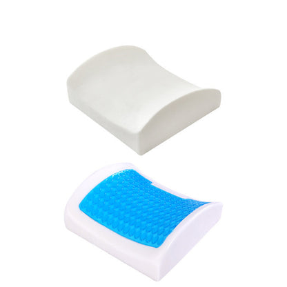 Lumbar Support Pillow (Back Pain Relief | Memory Foam, Cooling Gel)