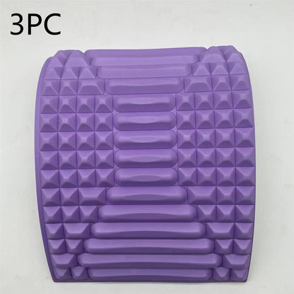 MASSAGE Back Stretcher Pillow Neck Lumbar Support Massager For Neck Waist Back Sciatica Herniated Disc Pain Relief Massage Relaxation