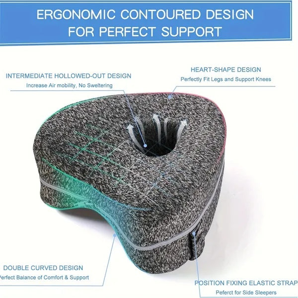too thin. not selling. US only - with strap- Ergonomic Side Sleeping Pillows Memory Foam Knee Pillow With Strap For Side Sleeper