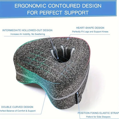 too thin. not selling. US only - with strap- Ergonomic Side Sleeping Pillows Memory Foam Knee Pillow With Strap For Side Sleeper