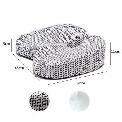 Orthopedic Memory Foam Posture Cushion (Tailbone/Back/Hip Pain Relief)