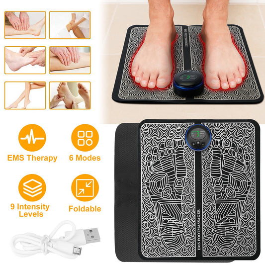 (US) Foot Massage Pad Electric Stimulator Massager
