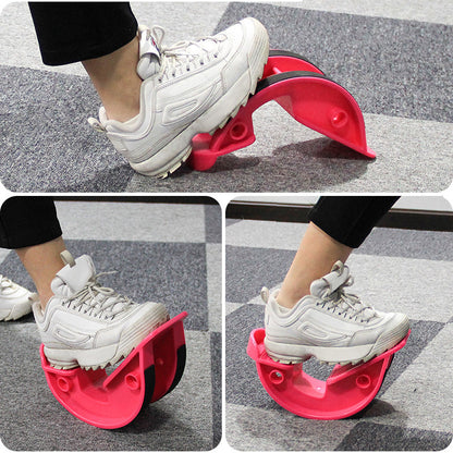 foot back combo kho US-CN Foot Stretcher Rocker Calf Ankle Stretch Board For Achilles Tendonitis Muscle Massage Fitness Pedal Stretcher Plant Yoga