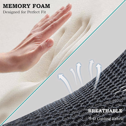 (US) Neck And Back Deep Acupressure Massager Full Body Massage Pillow Ideal Gift
