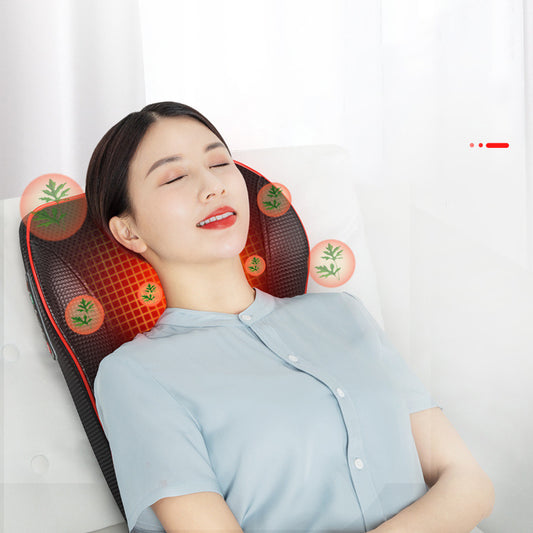 Ergonomic Thermal Full-Body Massage Cushion